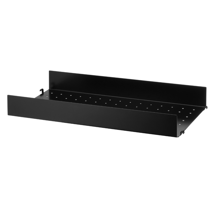 String Metal Shelf with High Edge - 22.8 - Batten Home