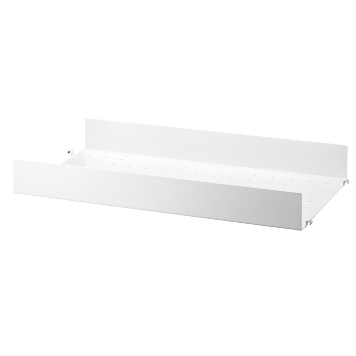 String Metal Shelf with High Edge - 22.8 - Batten Home
