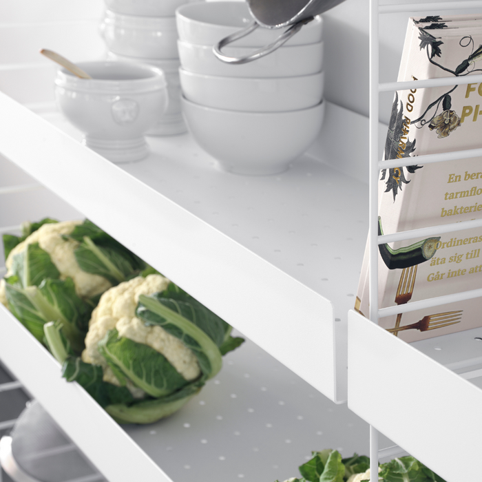 String Metal Shelf with High Edge - 30.7 - Batten Home