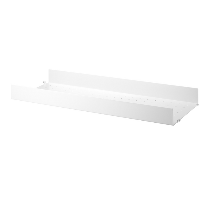 String Metal Shelf with High Edge - 30.7 - Batten Home