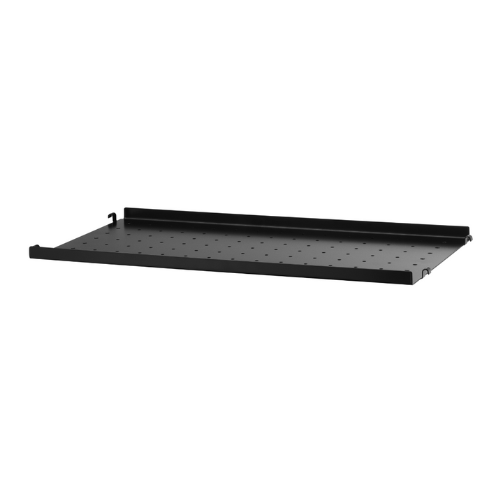 String Metal Shelf with Low Edge - 22.8 x 11.8 - Batten Home