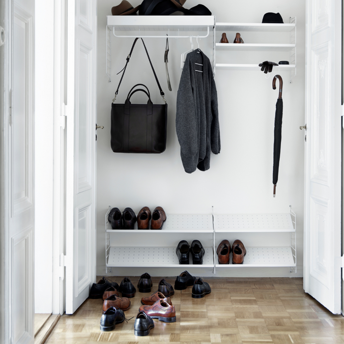 String Shoe Shelf Metal - 22.8 - Batten Home
