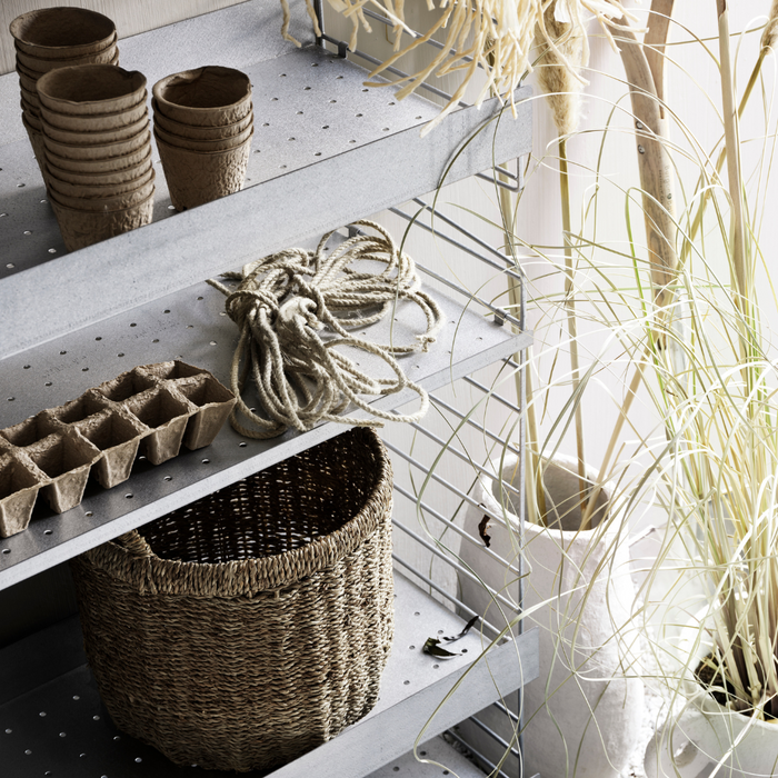 String Wall Panel - Galvanized - Batten Home
