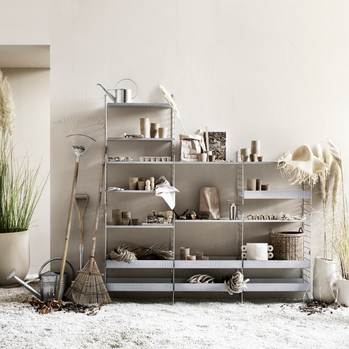 String Wall Panel - Galvanized - Batten Home