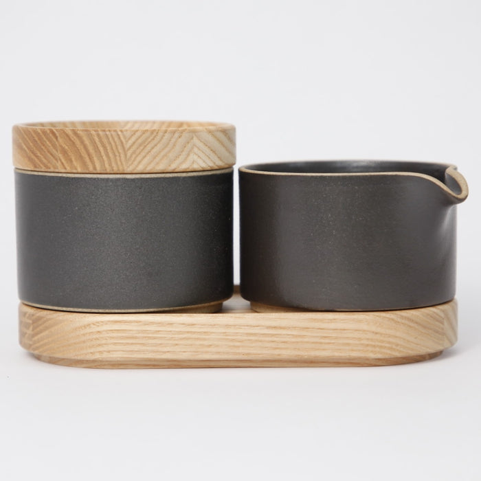 Hasami PorcelainSugar Bowl in Black - Batten Home