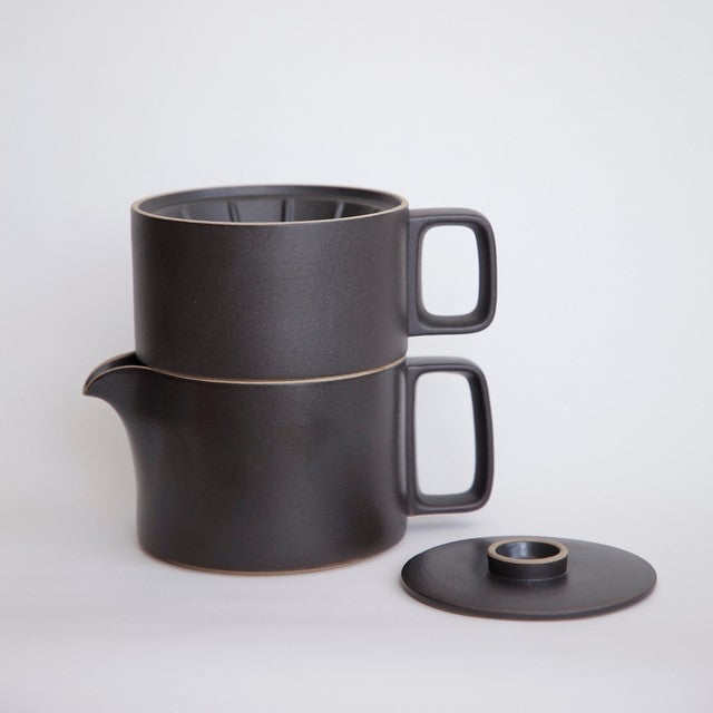 Hasami PorcelainTea Pot in Black - Batten Home