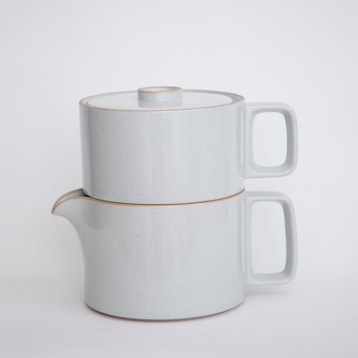 Hasami PorcelainTea Pot in Gloss Gray - Batten Home