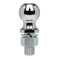 TowSmart Class 3 5,000 lb. 2 in. Ball Diameter, 1 in. Shank Diameter, 2 in. Shank Length Chrome Trailer Hitch Ball