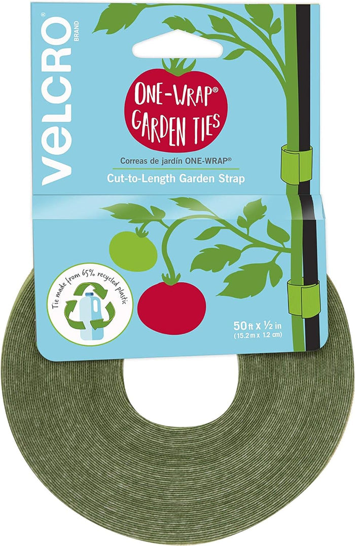 Velcro One Wrap Garden Ties 50' x 1/2" - Sow True Seed
