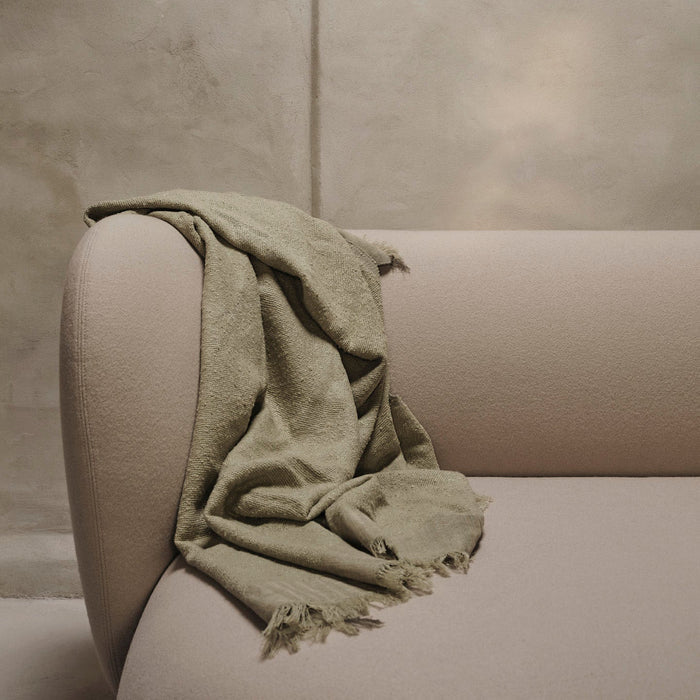 Weaver Throw - Grey Green