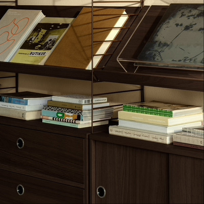 Wood Magazine Shelf - 22.8 - Batten Home