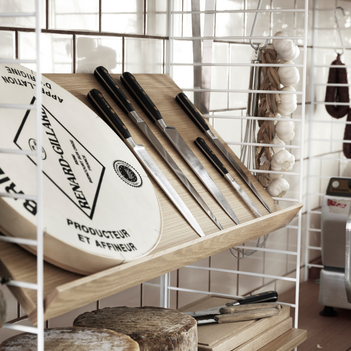 Wood Magazine Shelf - 22.8 - Batten Home