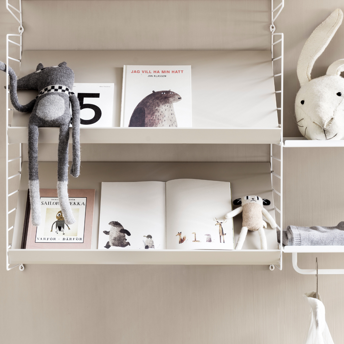Wood Magazine Shelf - 22.8 - Batten Home