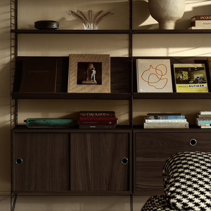 Wood Magazine Shelf - 30.7 - Batten Home